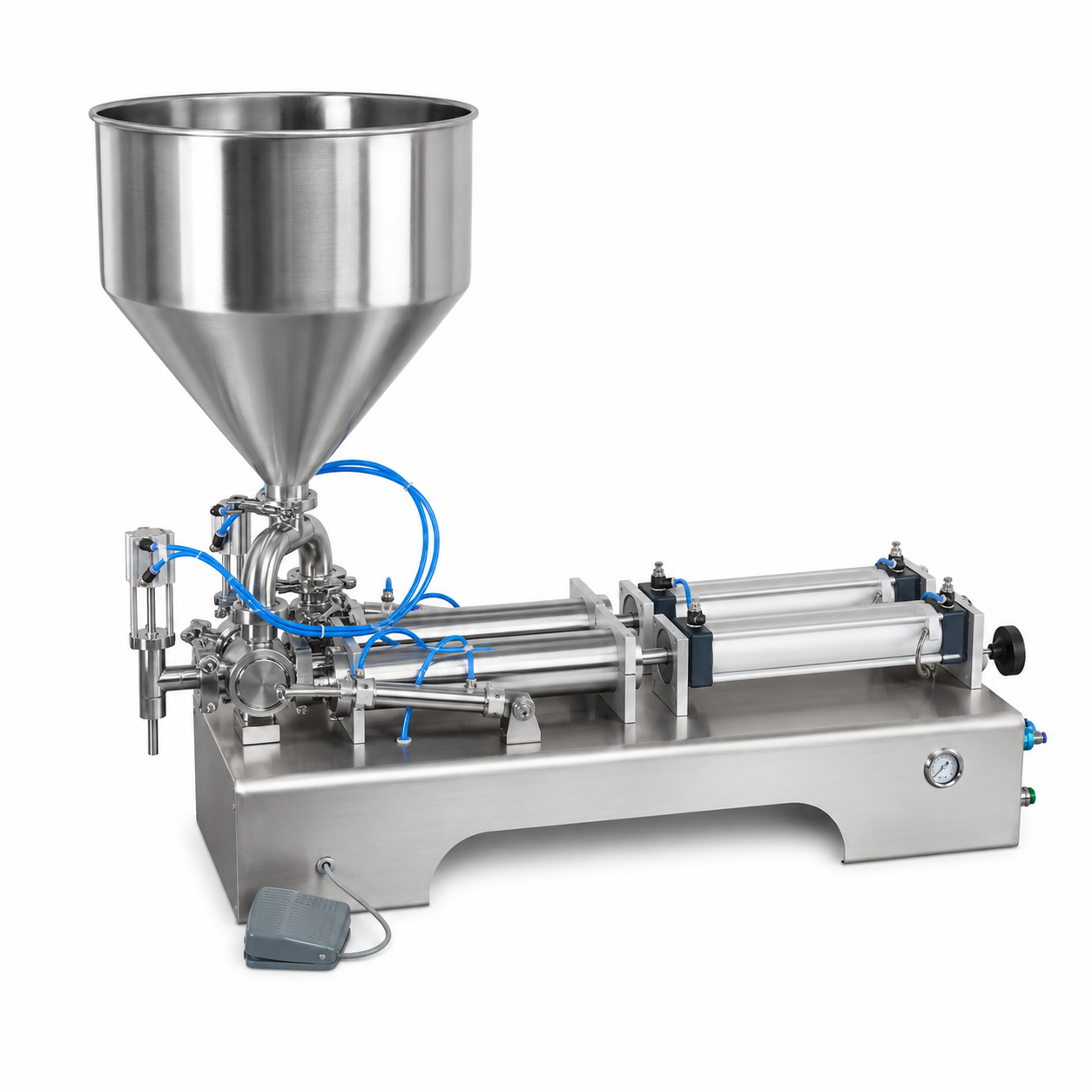 Dual-Head Pneumatic Paste Filling Machine | UTECH Yemen