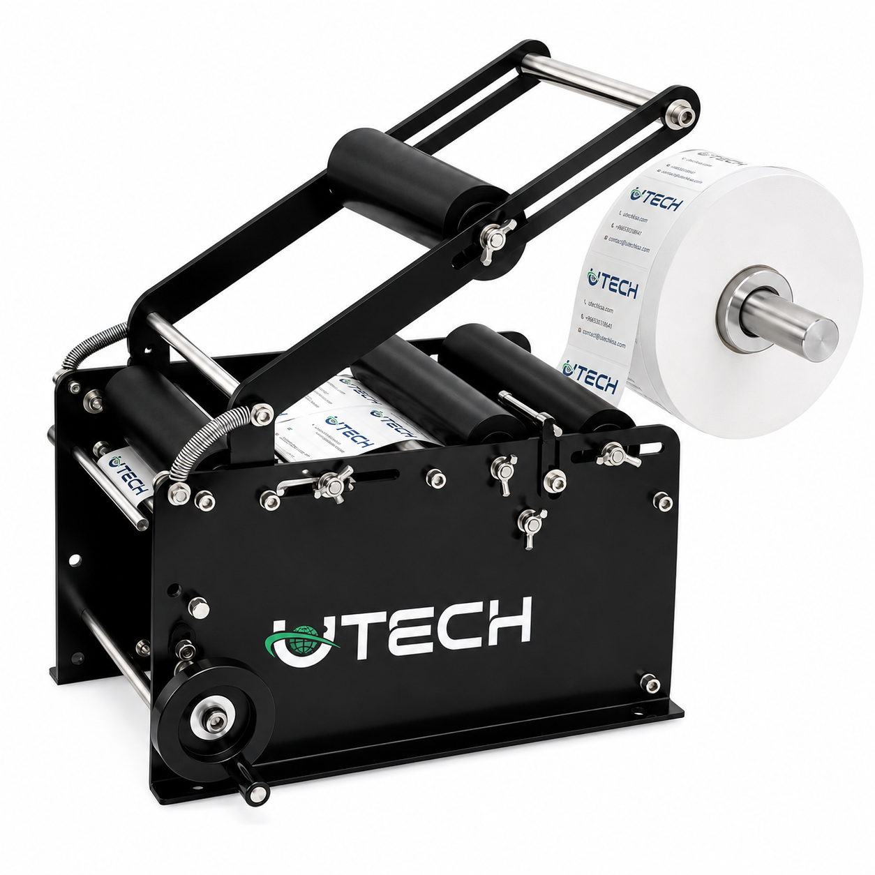 Manual Round Bottle Labeling Machine - UT-30 | UTECH Yemen
